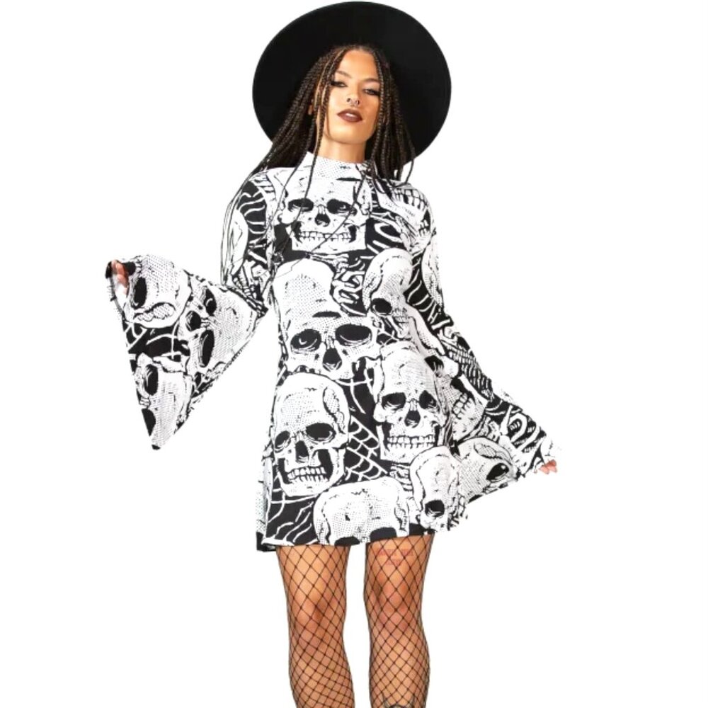 Killstar skeleton season dress L